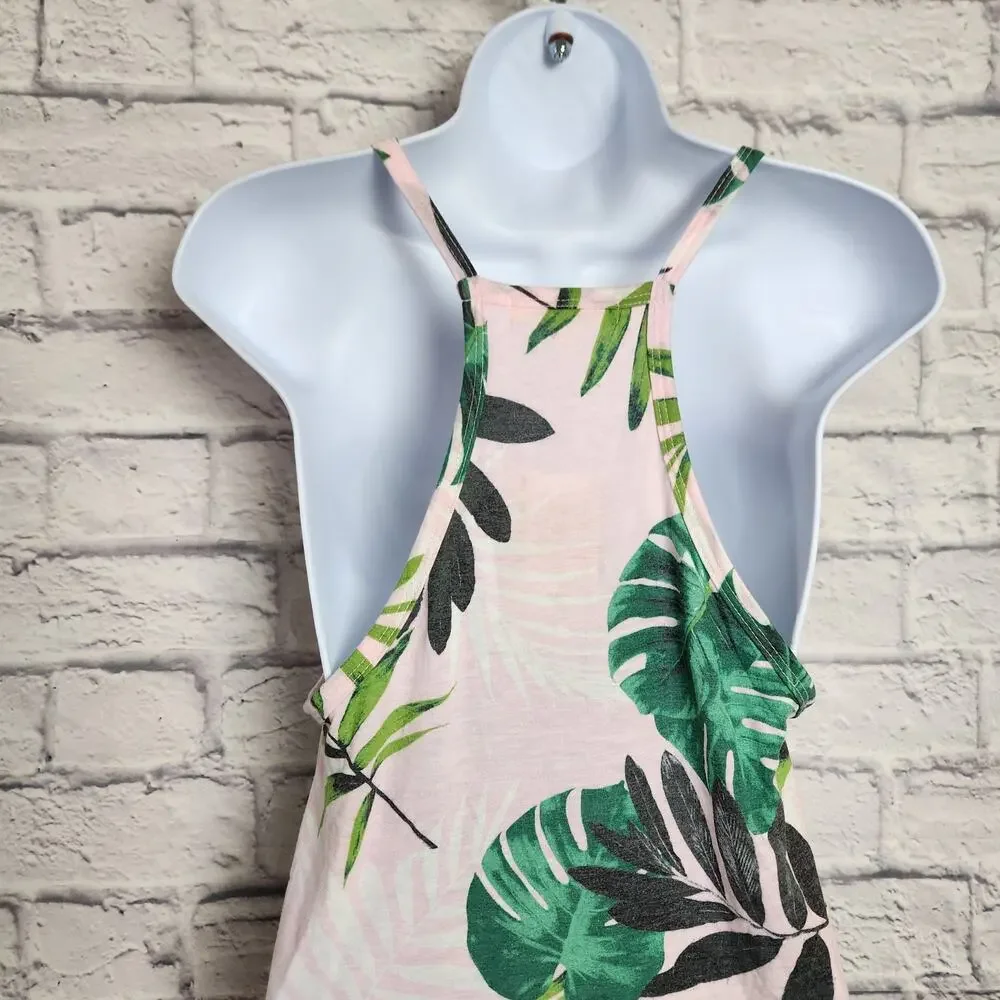 NWT Miken Swim Juniors Small Printed Cover-Up Dress Fairy Tale/Lush Meadow